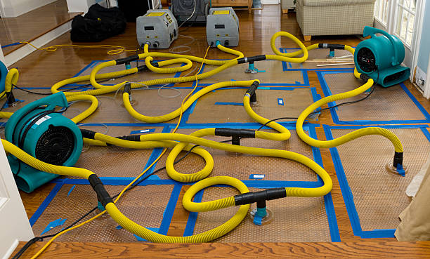 Professional Water Extraction technician working in Milford, ME